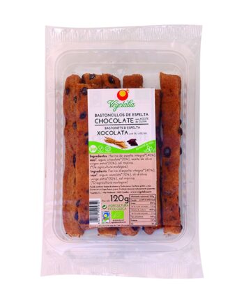 Bastoncitos de Espelta y Chocolate Bio