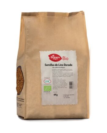 Semillas de Lino Dorado de cultivo ecológico
