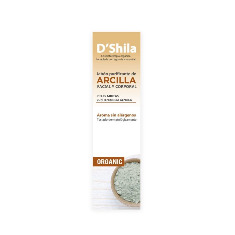 JABÓN PURIFICANTE DE ARCILLA FACIAL Y CORPORAL