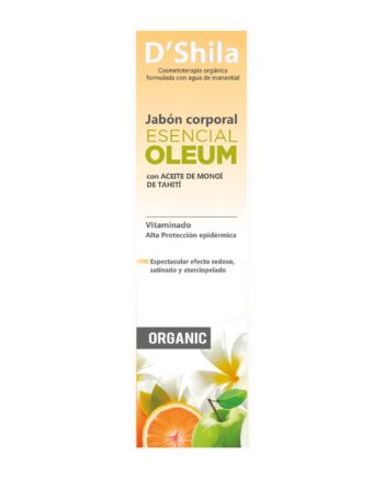 JABÓN CORPORAL ESENCIAL OLEUM con aceite
de Monoï de Tahití.