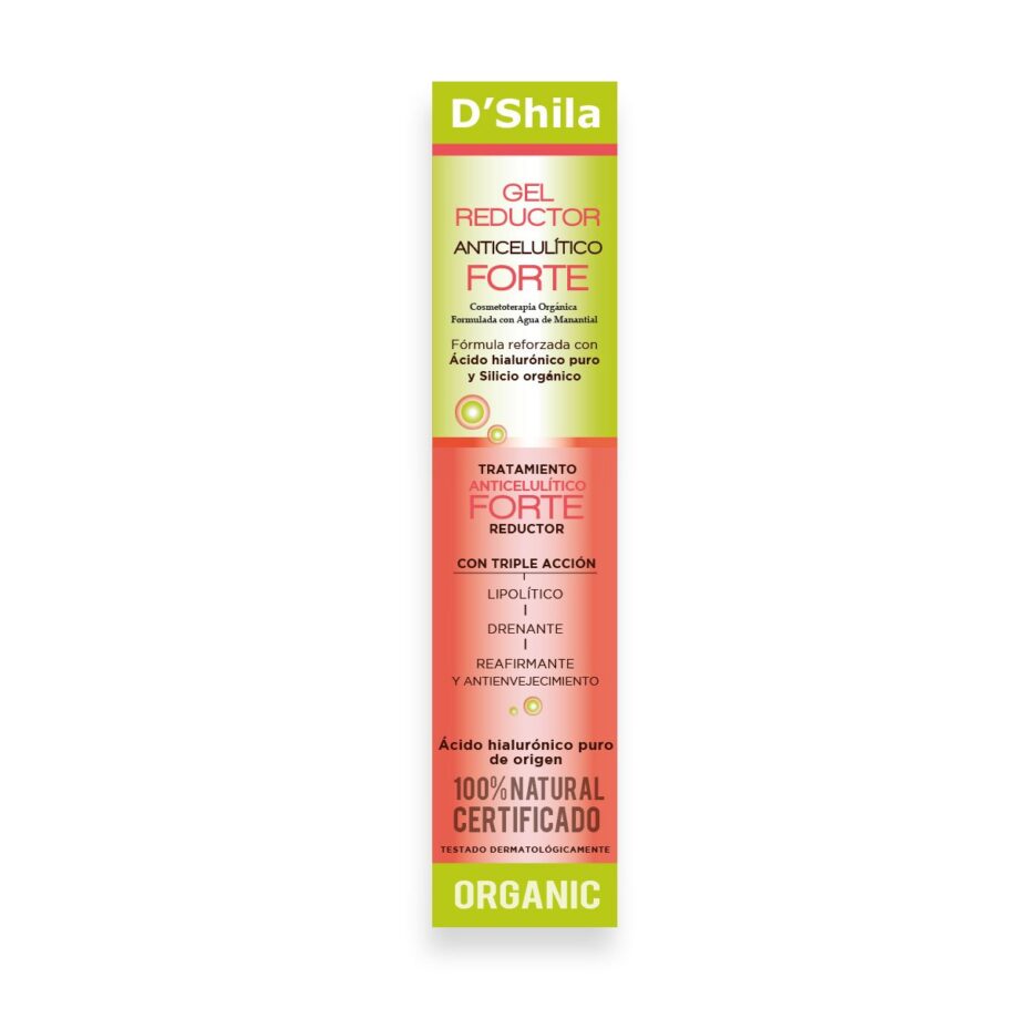GEL REDUCTOR ANTICELULÍTICO FORTE