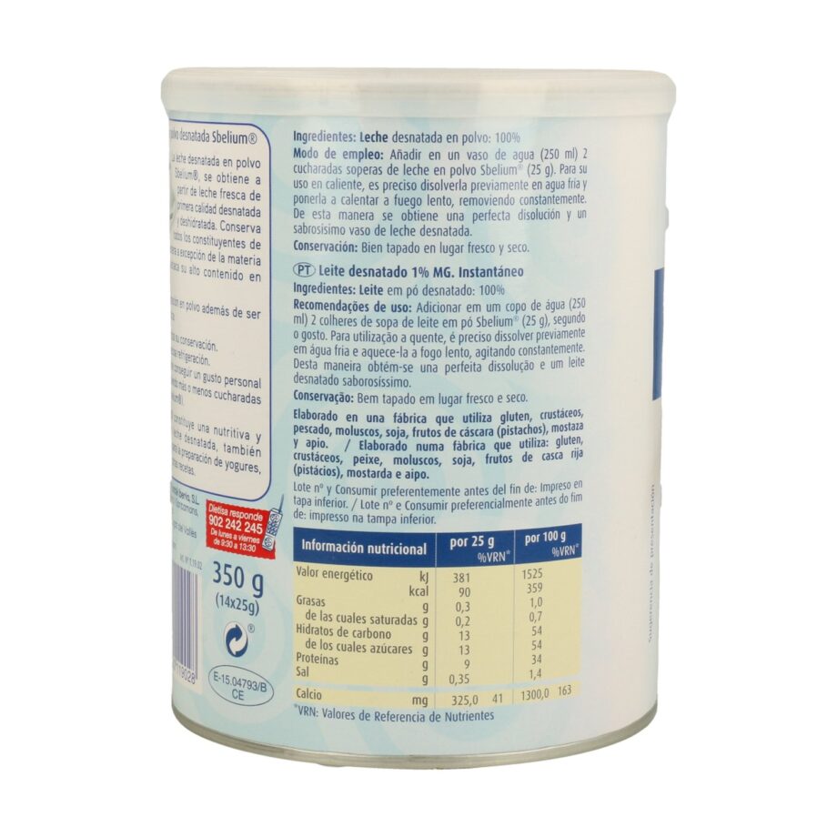 Sbelium Leche Polvo Dietisol