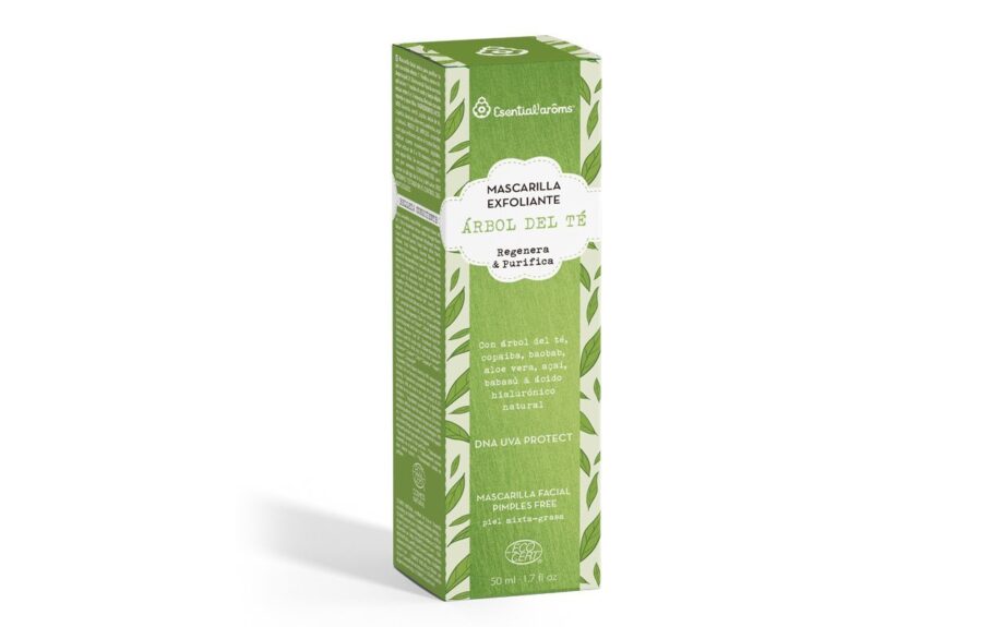 Mascarilla Exfoliante Árbol del Té (ECOCERT)