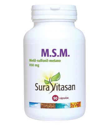 M.S.M. - 90 cápsulas - Sura Vitasan