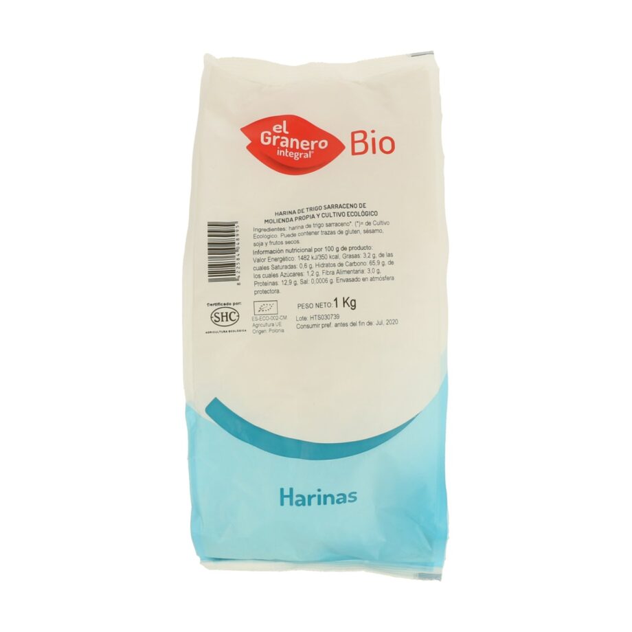Harina de Trigo Sarraceno Bio