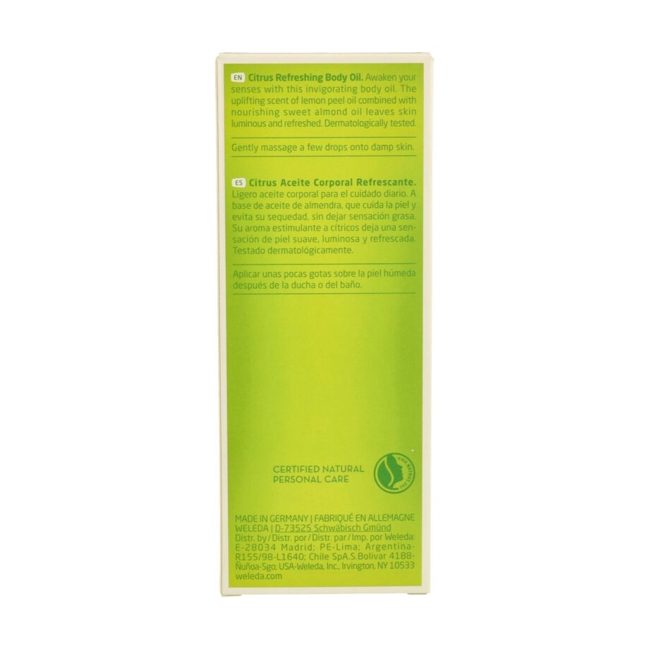 Aceite Corporal de Citrus