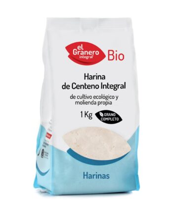 Harina de centeno integral Bio