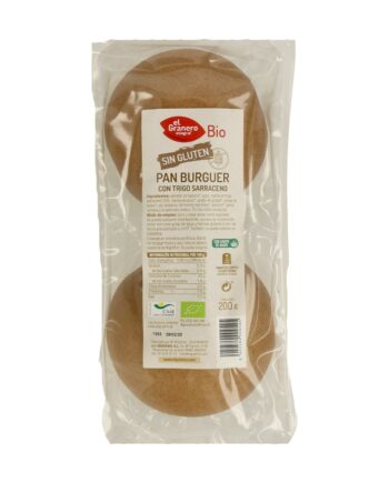 Pan burguer con trigo sarraceno
