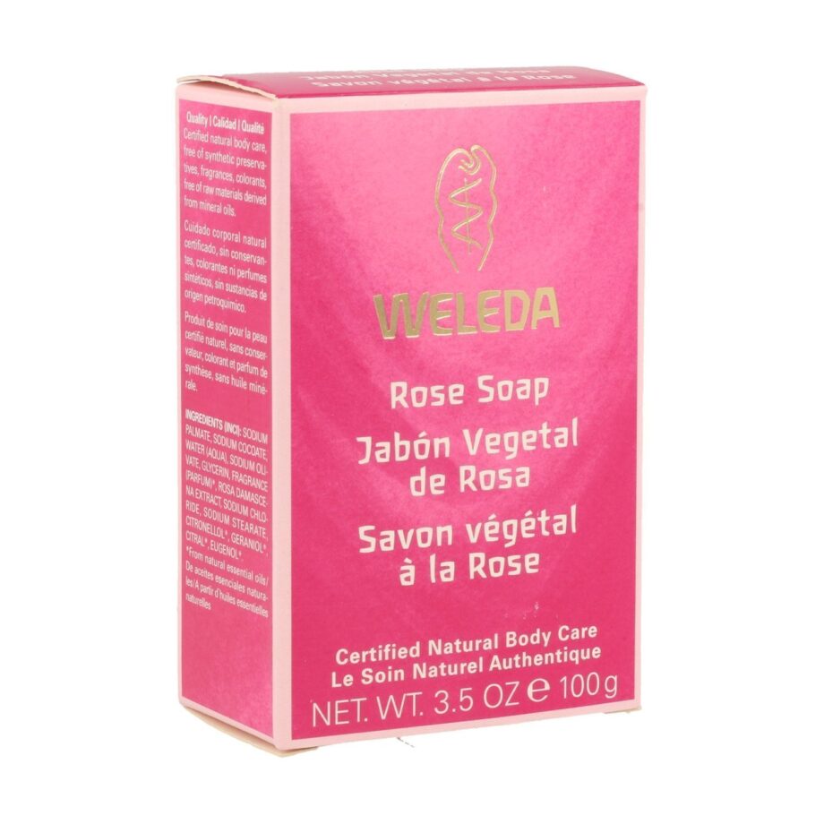 Jabón Vegetal de Rosa