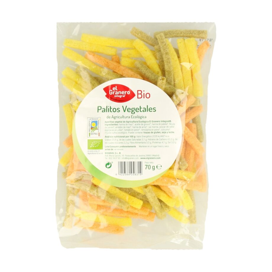 Palitos Vegetales BIO