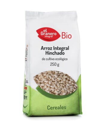 Arroz integral hinchado