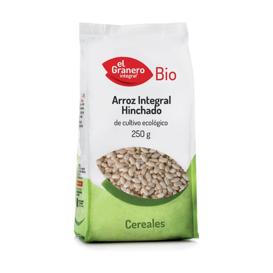 Arroz integral hinchado