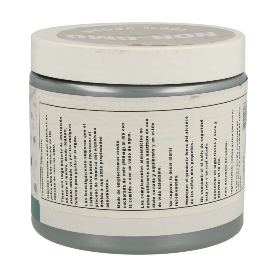 Activated Coconut Charcoal (Carbón Activo)