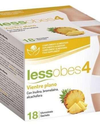 Lessobes 4 vientre plano 18 monodosis