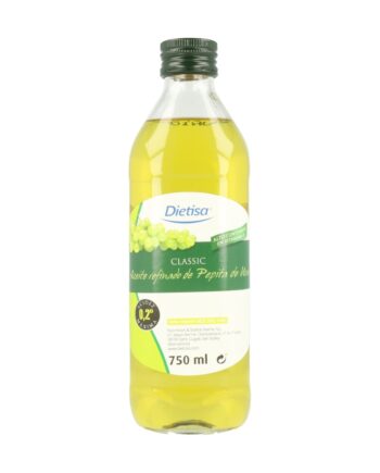 Aceite refinado de pepita de uva