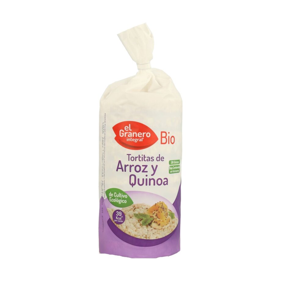 Tortitas arroz y quinoa