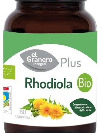 Rhodiola bio 60 cápsulas 400 mg