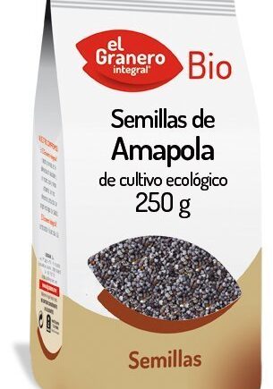 Amapola Semillas 250 g Bio
