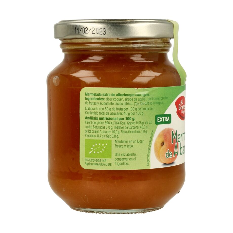 Mermelada de Albaricoque Bio