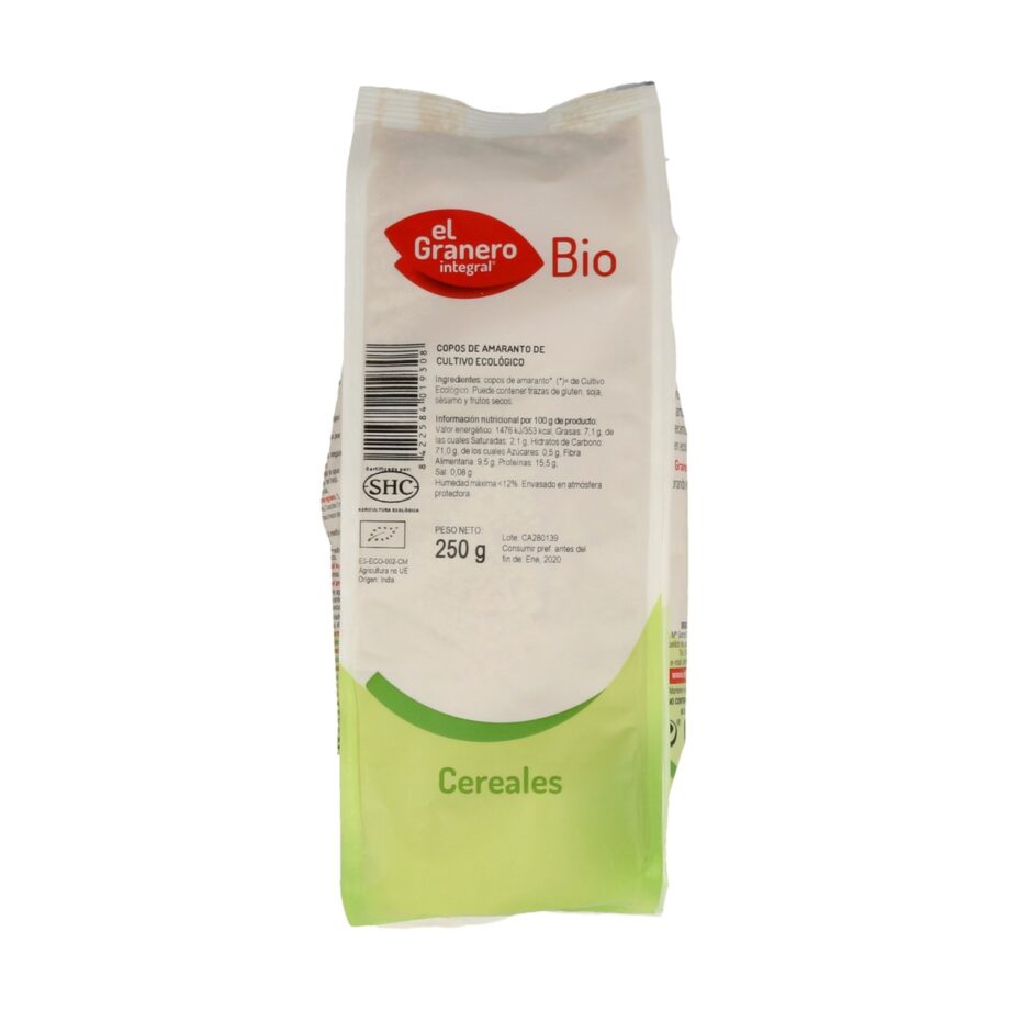 Copos de Amaranto Bio