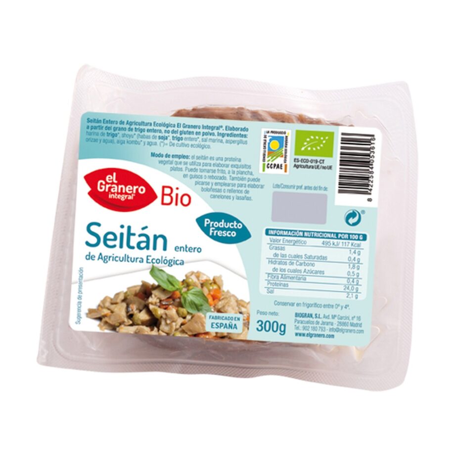 Seitán entero Bio