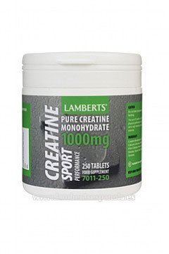 Creatina 1000 mg - 250 Tabletas