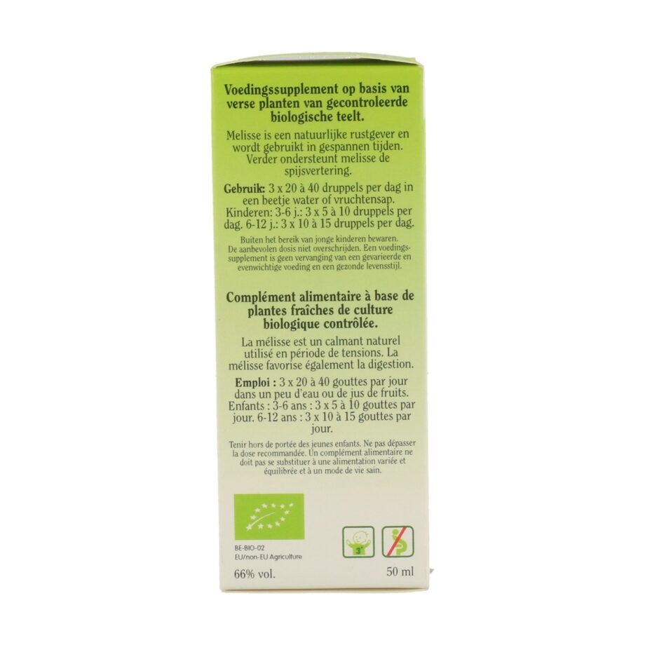 Melissa Officinalis (Melisa) Bio