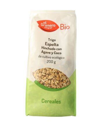 Trigo Espelta Hinchado con Agave y Coco Bio