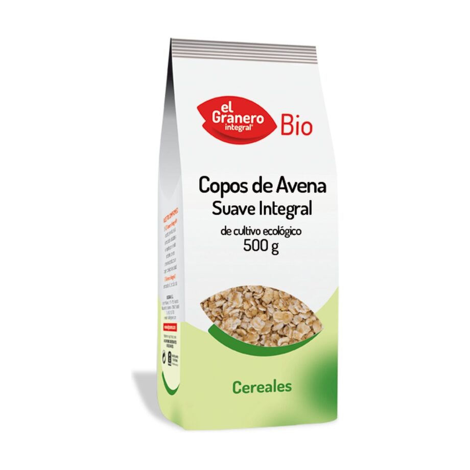 Copos Suaves de Avena Integral Bio