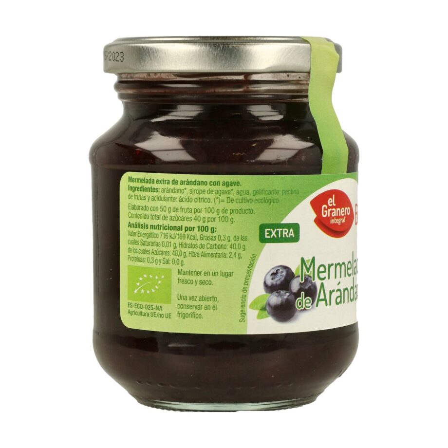 Mermelada de Arándanos Bio