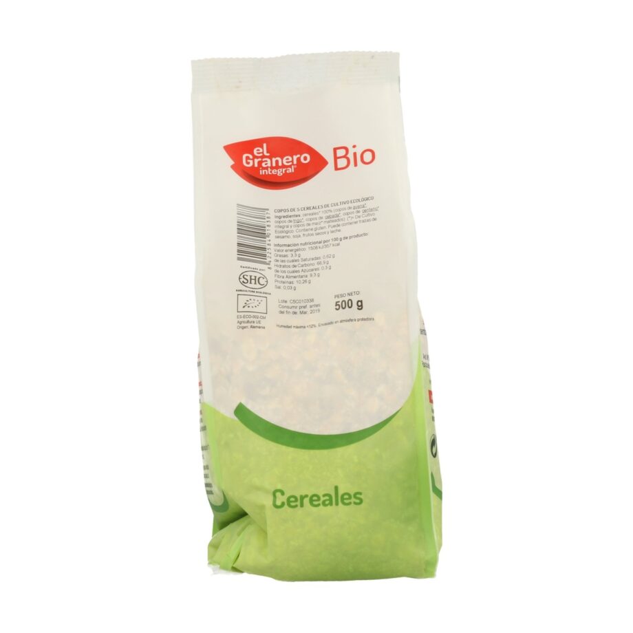 Copos de 5 cereales