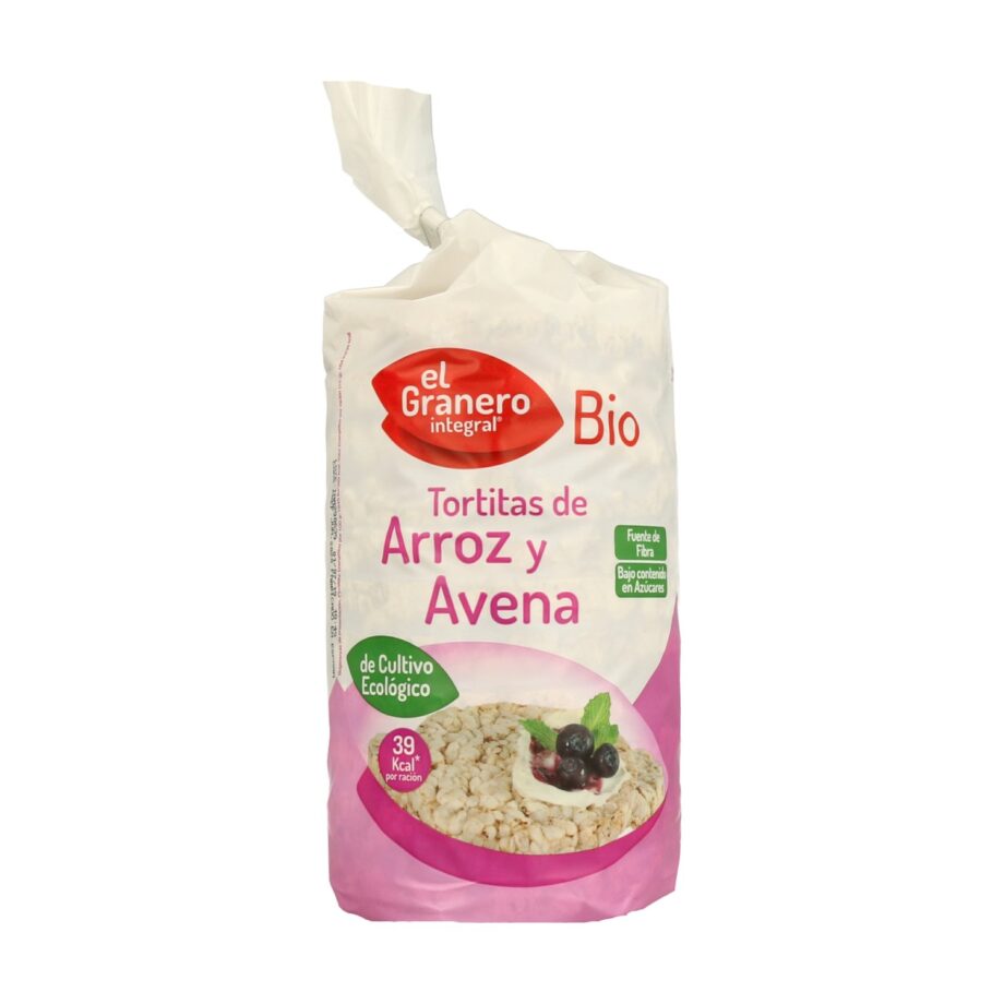 Tortitas de Arroz y Avena Bio
