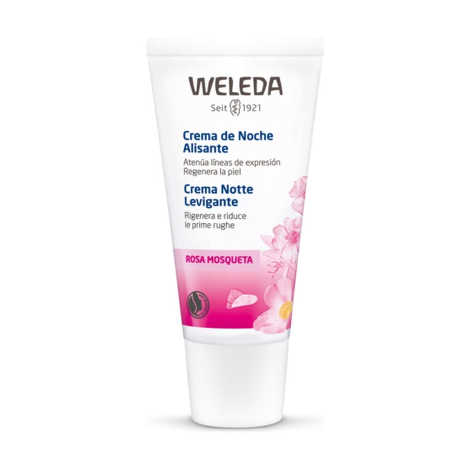 Crema de Noche Alisante de Rosa Mosqueta