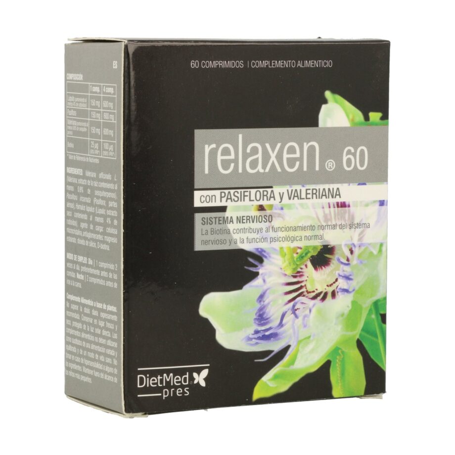 Relaxen con Valeriana y Pasiflora - 60 comp.