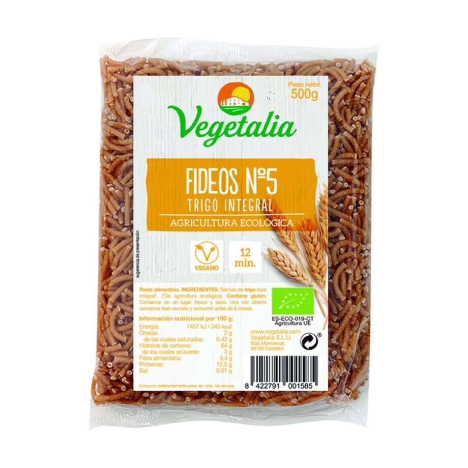 Fideos Gruesos Integrales Nº5 - 500 gr.