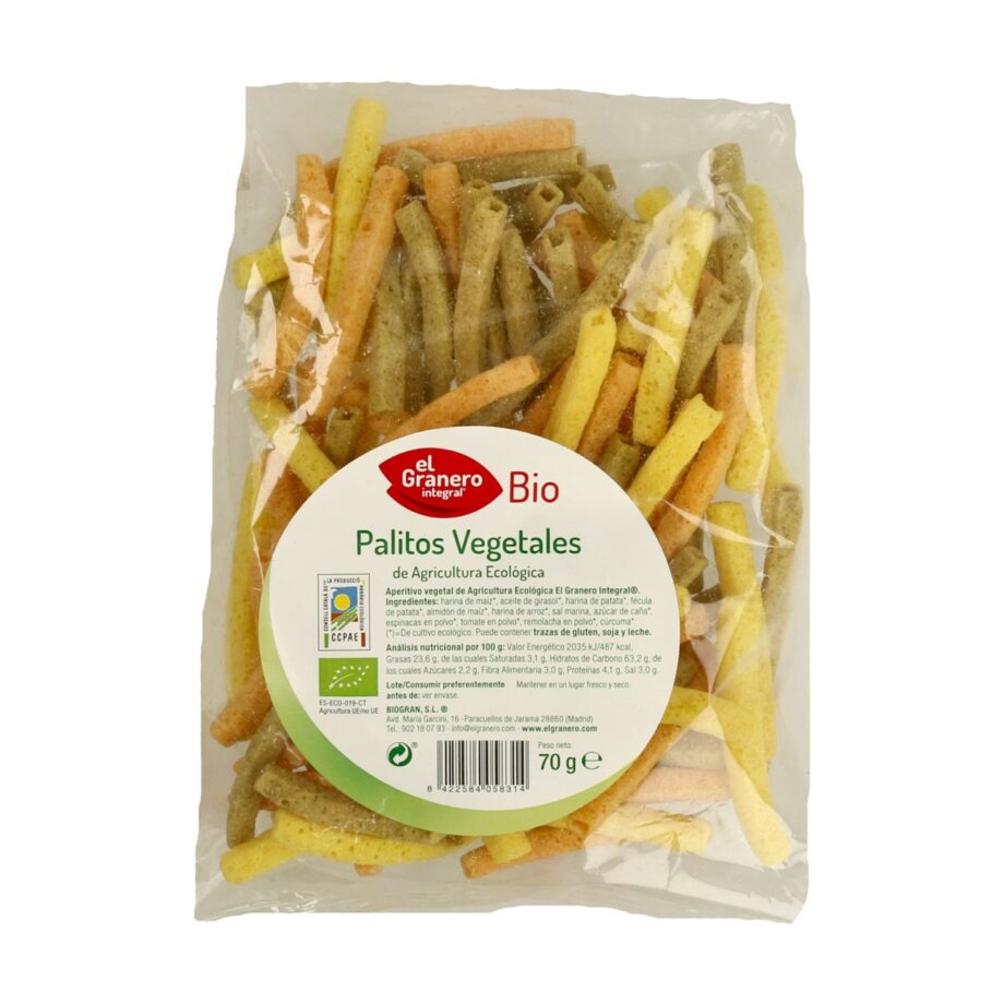 Palitos Vegetales BIO