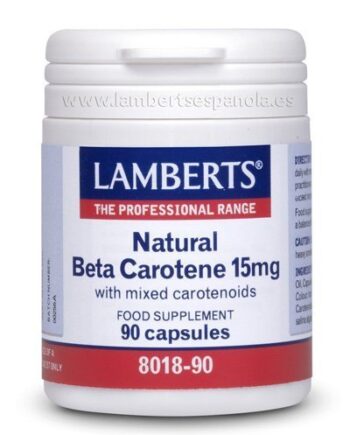 Betacaroteno Natural 15mg - 90