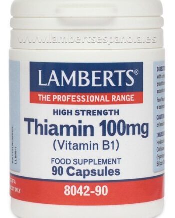 Tiamina o Vitamina B1 100 mg - 90