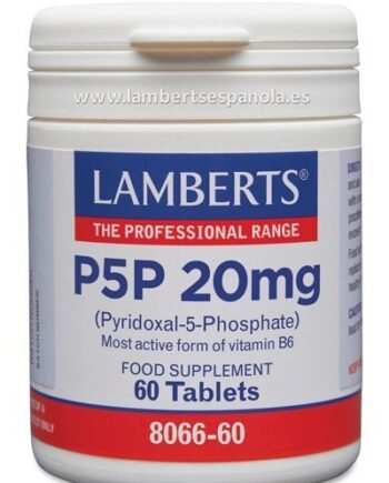 P5P Piridoxal 5 Fosfato o Vitamina B6 en forma activa - 60