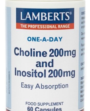 Colina e Inositol 200 mg - 60