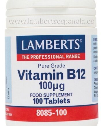 Vitamina B12 100 mcg en forma de Metilcobalamina. Grado puro. - 100