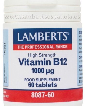 Vitamina B12 1000 mcg como Metilcobalamina - 60