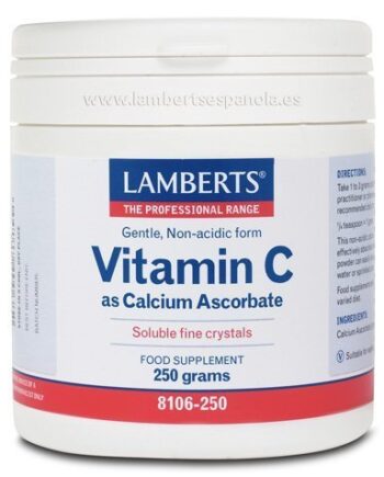 Vitamina C en forma de Ascorbato de Calcio - 250 g