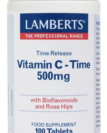 Vitamina C 500 mg. Liberación Sostenida 100 tabletas - 100
