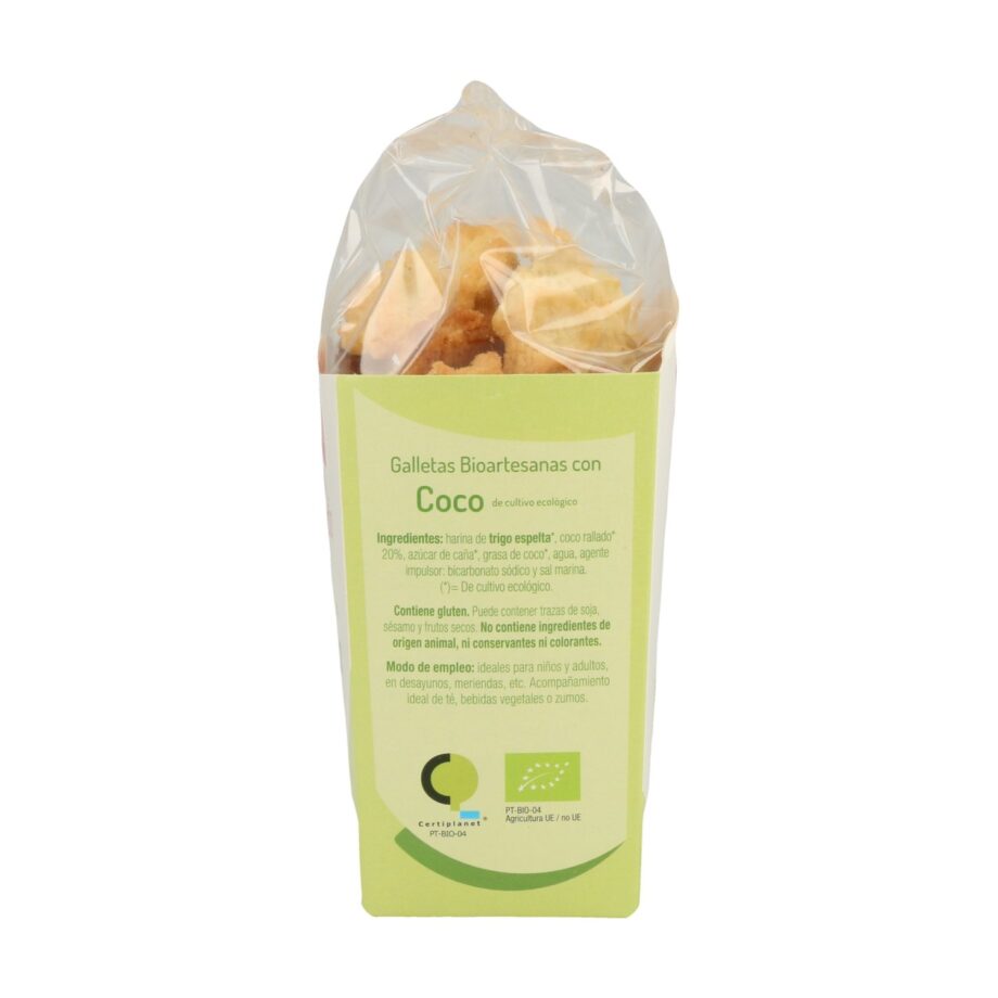 Galletas Artesanas con Coco Bio