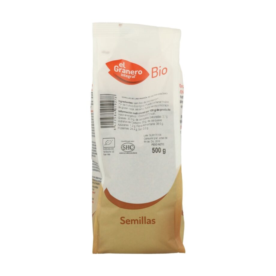 Semillas de Lino Marrón Bio