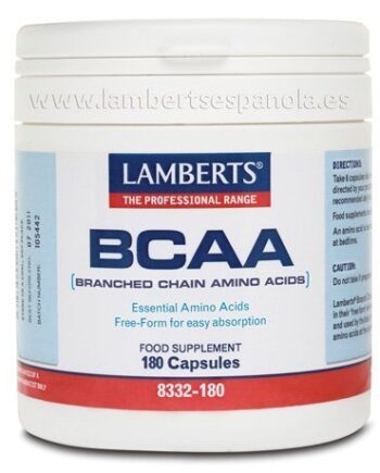 BCAA en Forma Libre. Aminoácidos esenciales - 180 Cápsulas