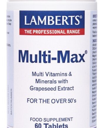 Multi-Max® Multivitamínico para mayores de 50. Una tableta al Día - 60 Tabletas