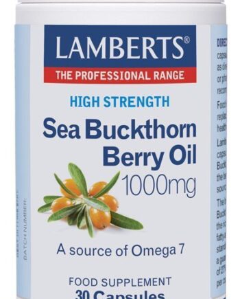 Aceite del fruto de Espino Amarillo 1000 mg rico en Omega 7 - 30 Cáps