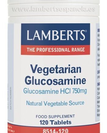 Glucosamina Vegetariana con 750 mg de Glucosamina HCI - 120 Tabletas
